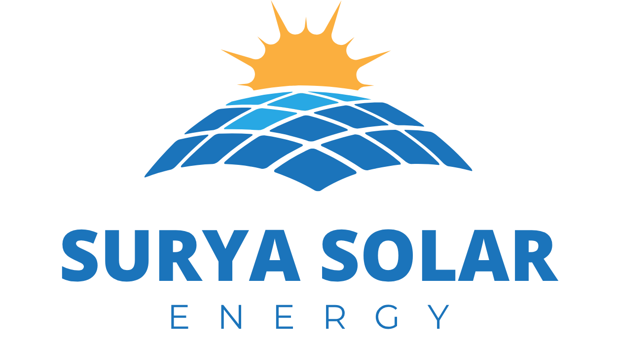 Surya Solar team working on solar panel installation